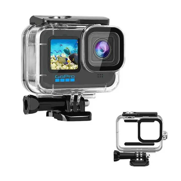 2 X For Gopro 12 ,11 ,10, 9 Waterproof Case Diving Protect Underwater Durable