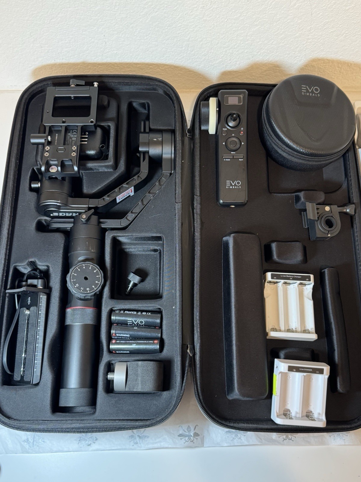 Evo Rage and Rage 3 Gimbal Plus follow focus & Extras (Read) Smooth Q3