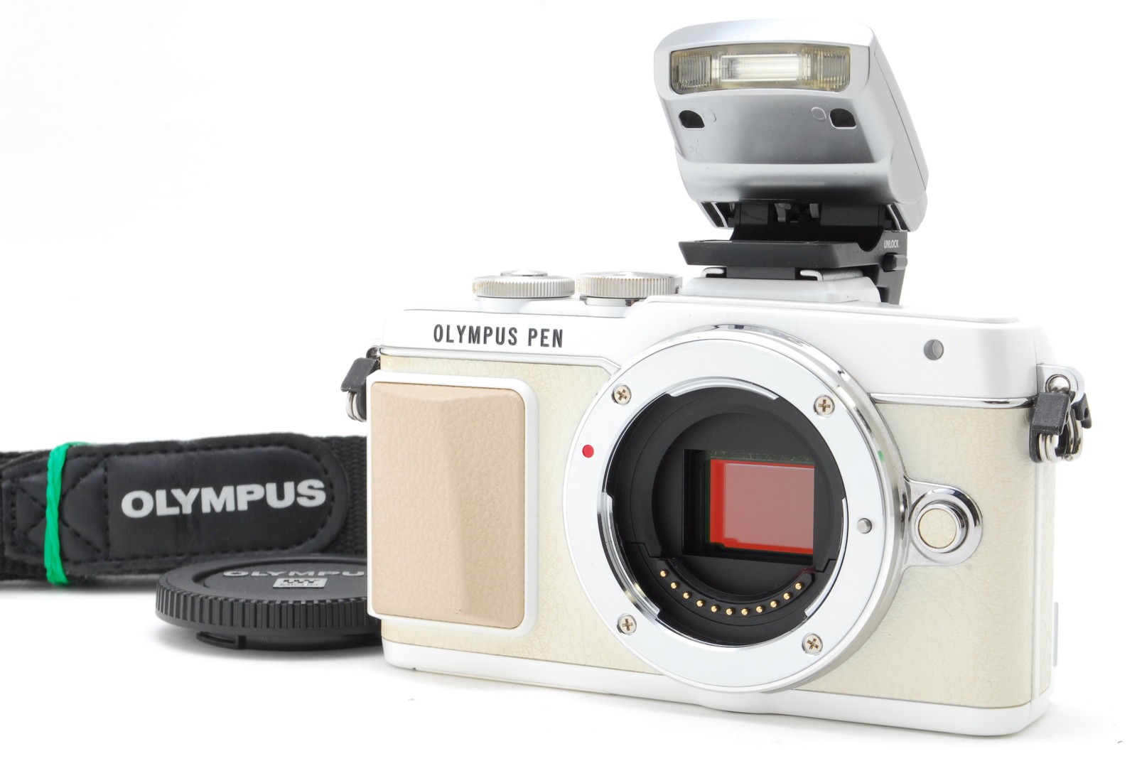 [MINT w/Box] Olympus PEN Lite E-PL7 16.1MP Digital Camera 2844 Shots! From JAPAN