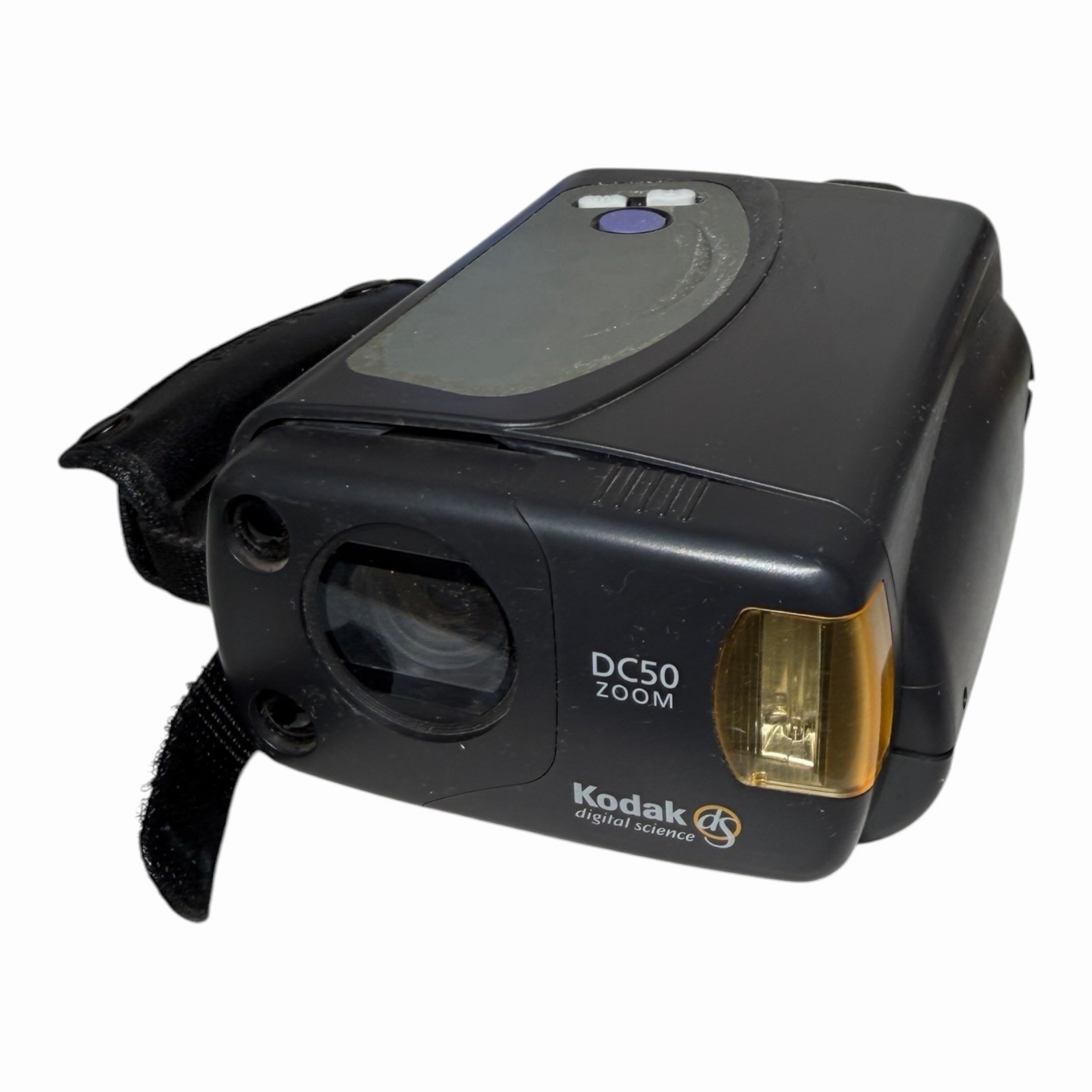Vintage Kodak DC50 Zoom 0.4MP 3x Zoom Binocular-Style Camera Untested For Parts