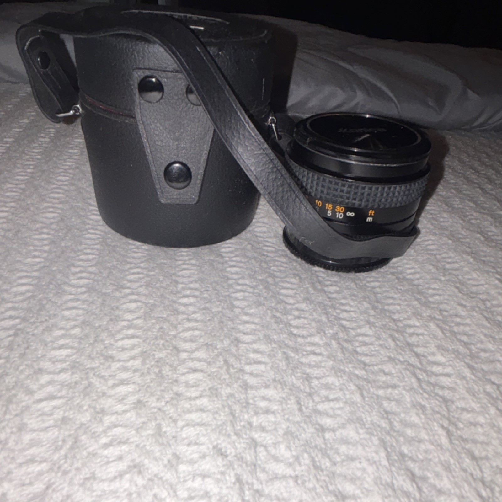 Konica Hexanon AR 50mm f1.8 vintage sharp Lens Konica AR-Mount with Case & Cap