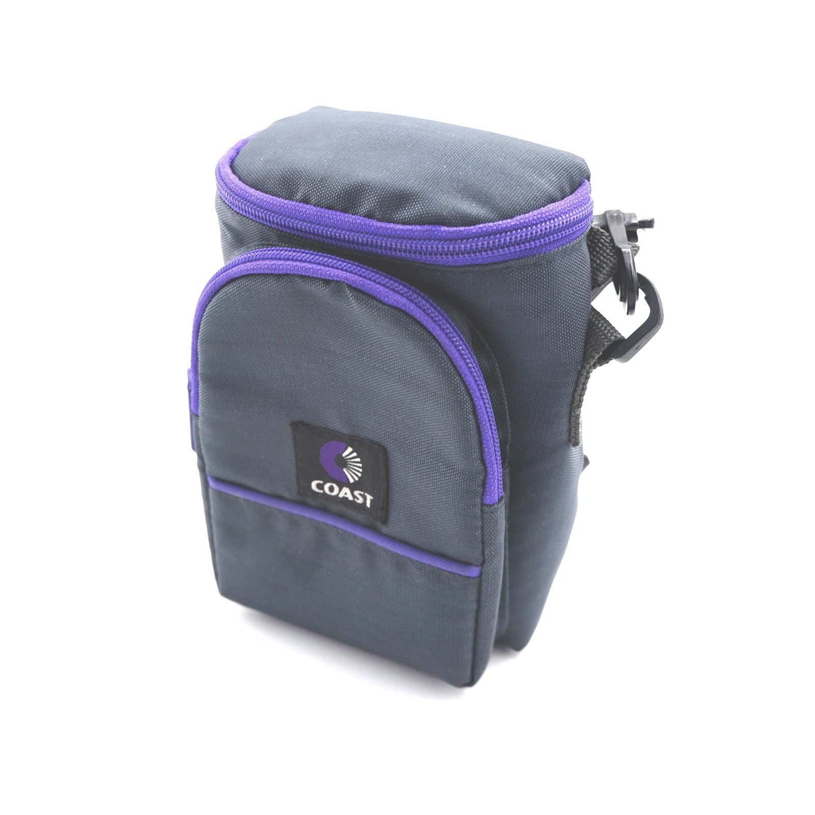 Padded Camera Case Coast Vintage Gray Purple Nylon Carry Shoulder Bag
