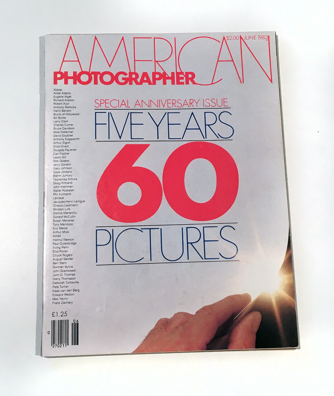 AMERICAN PHOTOGRAPHER / 5 YEARS – 60 PHOTOS / JUNE 1983