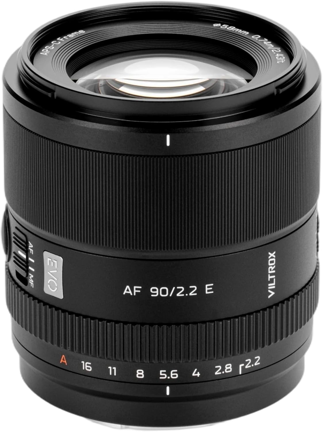 US Stock VILTROX AF 90mm F2.2 EVO Portrait Prime Lens for Fujifilm X-Mount
