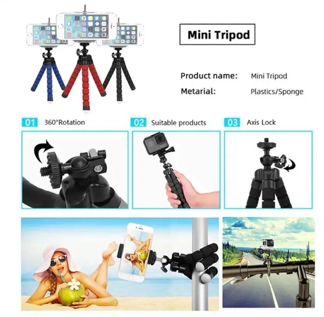 50 in 1 Action Camera Accessories Kit For Gopro Hero 12 11 10 9 8 7 6 5 4 3+/DJI