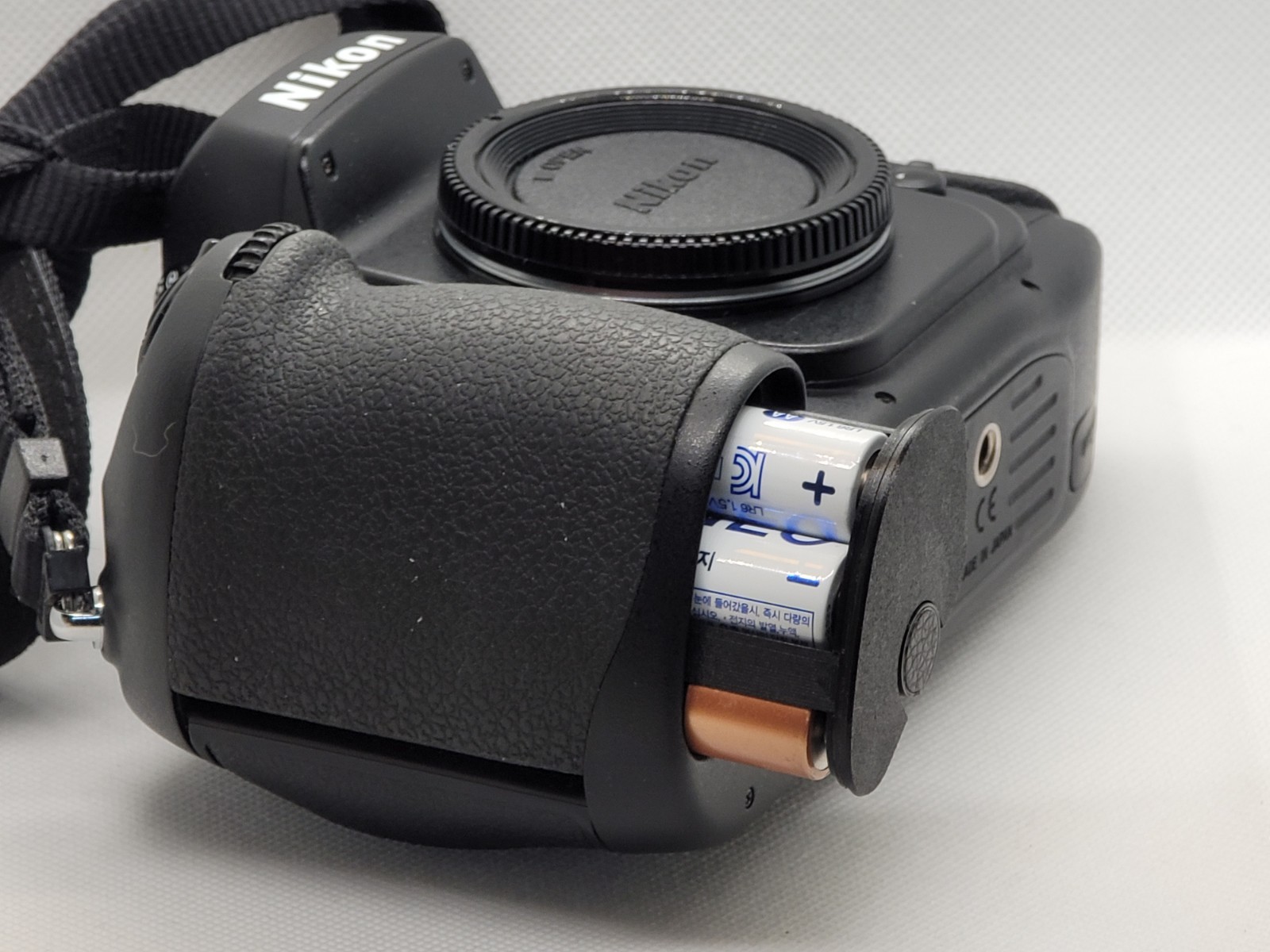 Nikon F100 Battery Holder MS-12 Style 3D Printed Replacement Part