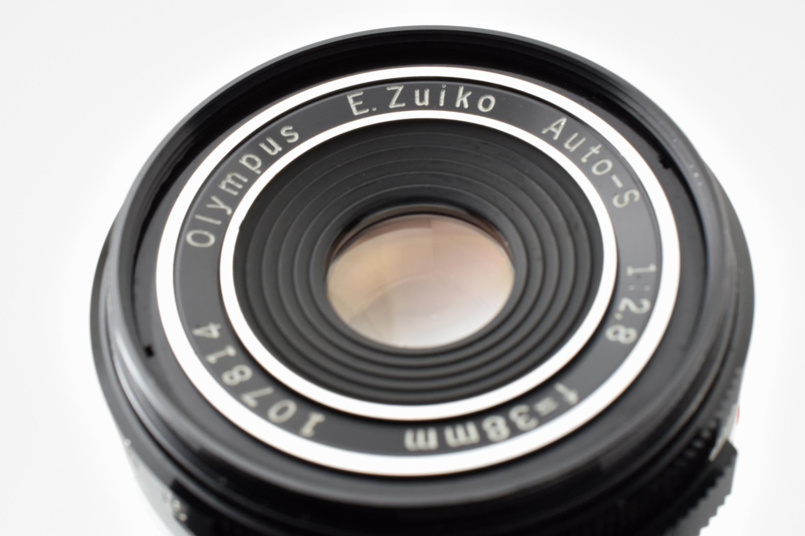 [Mint] Olympus E.Zuiko Auto-S 38mm F2.8 Pancake lens from Japan #800
