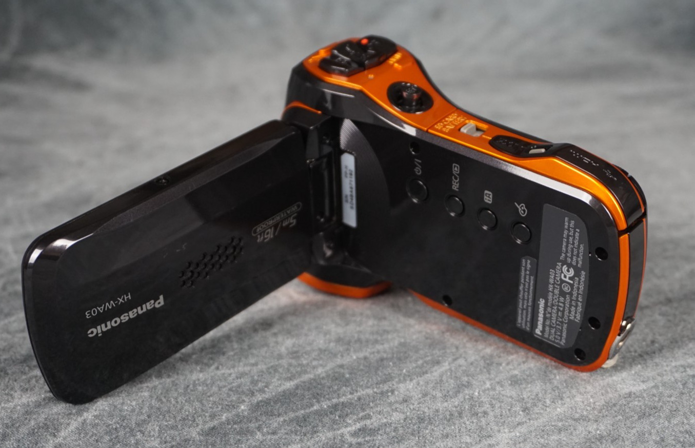 Panasonic HX-WA03 Full HD 1080p 30fps MP4 Flash Camcorder Waterproof 5x Tested