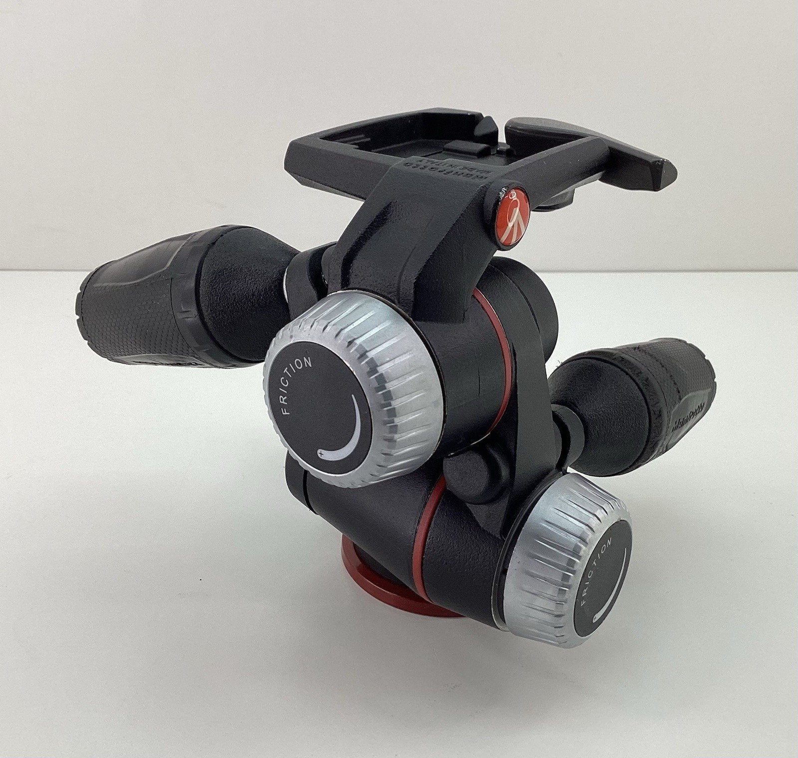 Manfrotto MHXPRO-3W 3-Way Tripod Head Smooth Pan Tilt 3 Bubble Levels Italy