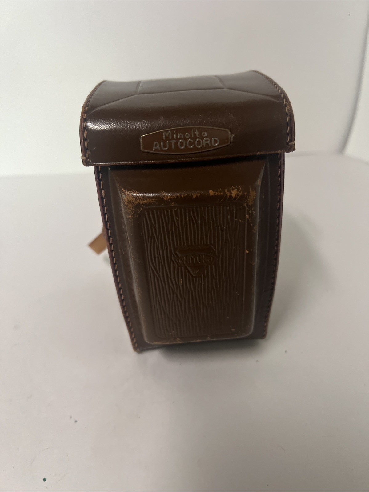 Minolta Autocord LMX CLA Bright Screen Meter Works With Leatherette Case