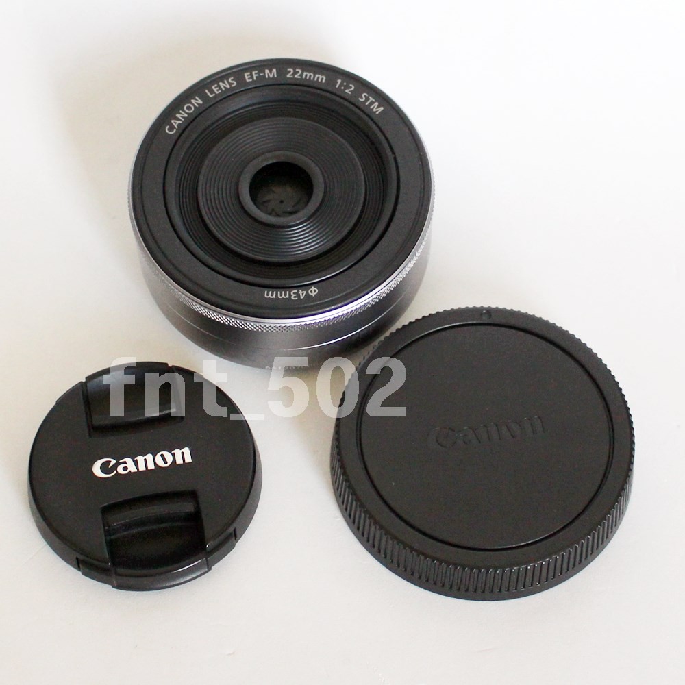 [Mint]Canon EF-M 22mm f/2 STM Wide Angel Lens for EF-M Mount, Silver