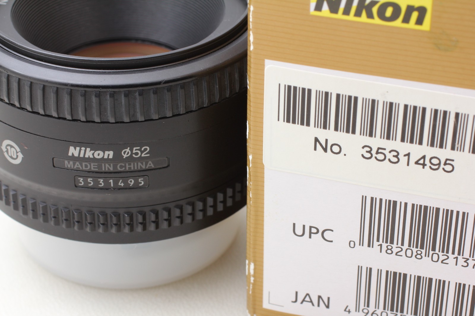 [ MINT in Box ] Nikon AF NIKKOR 50mm f/1.8 D Standard Lens F Mount From JAPAN