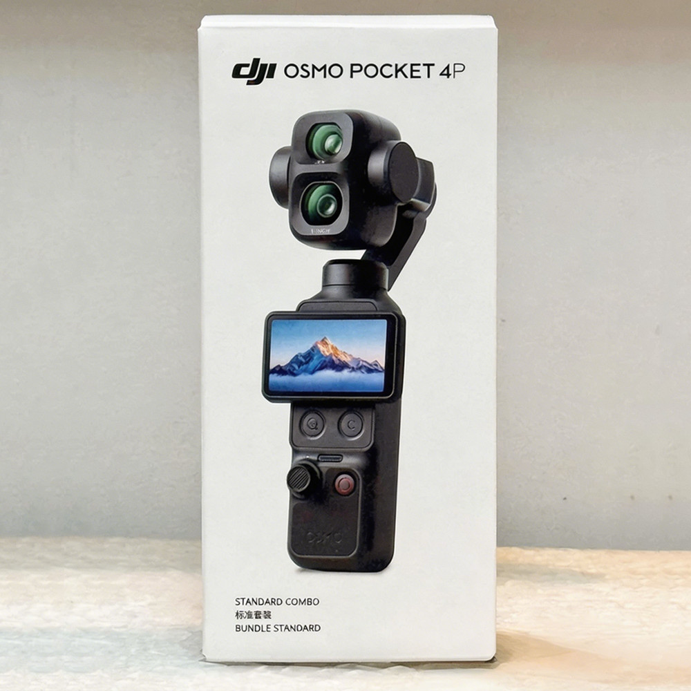 Original DJI Osmo Pocket Four Pro(4P) Standard Combo Handheld Stabilizer 103GB