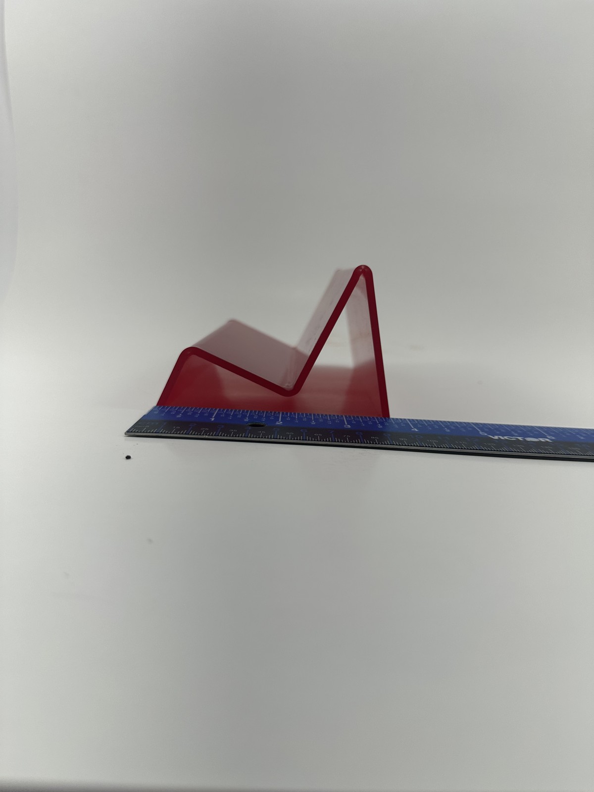 Leica Ernst Leitz Wetzlar Red Acrylic Dealer Display Stand Aufsteller 544