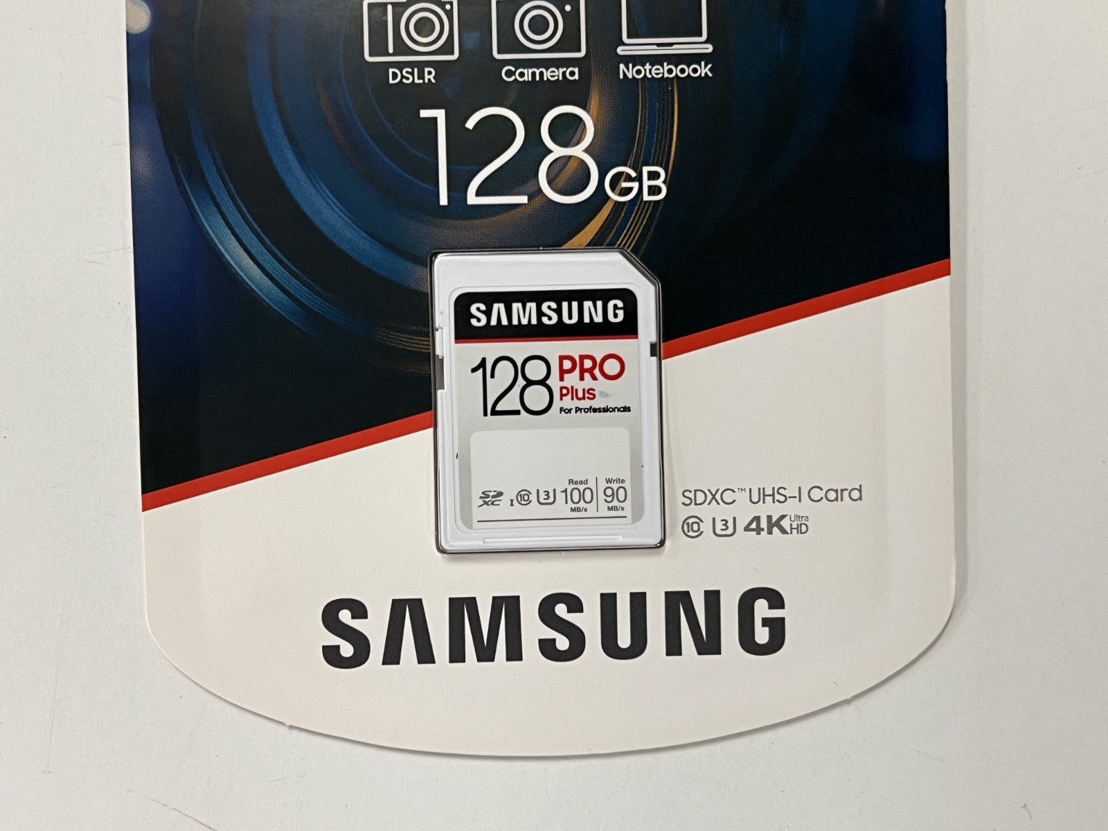 New Samsung PRO Plus SDXC Full size SD Card MB-SD128H/AM