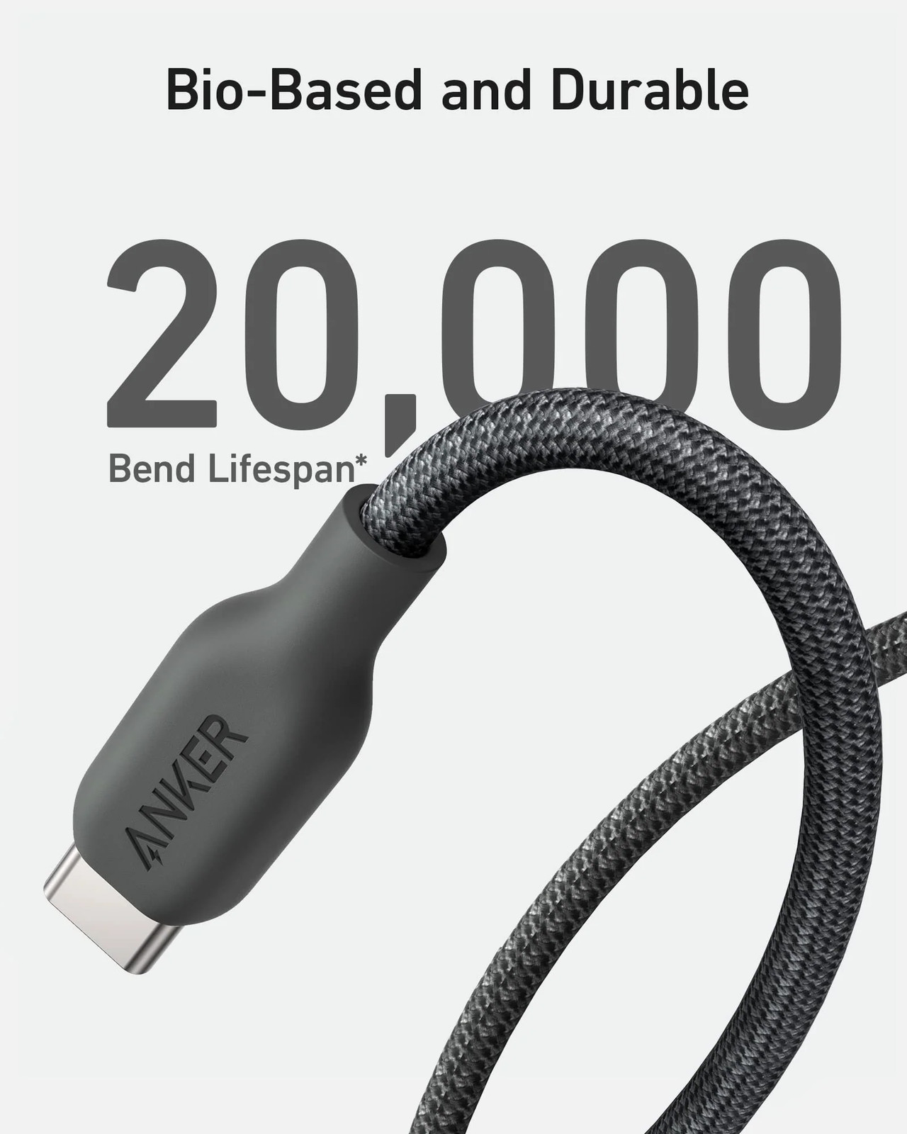 Anker b543/b USB C to USB C Cable (240W, 10 ft)