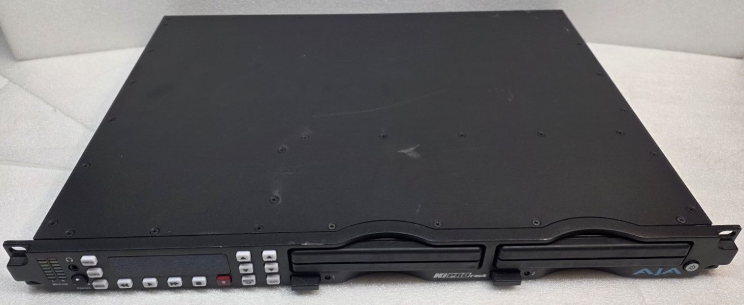 Used & Power Tested AJA Ki Pro Rack Tapeless Video Recorder And Player