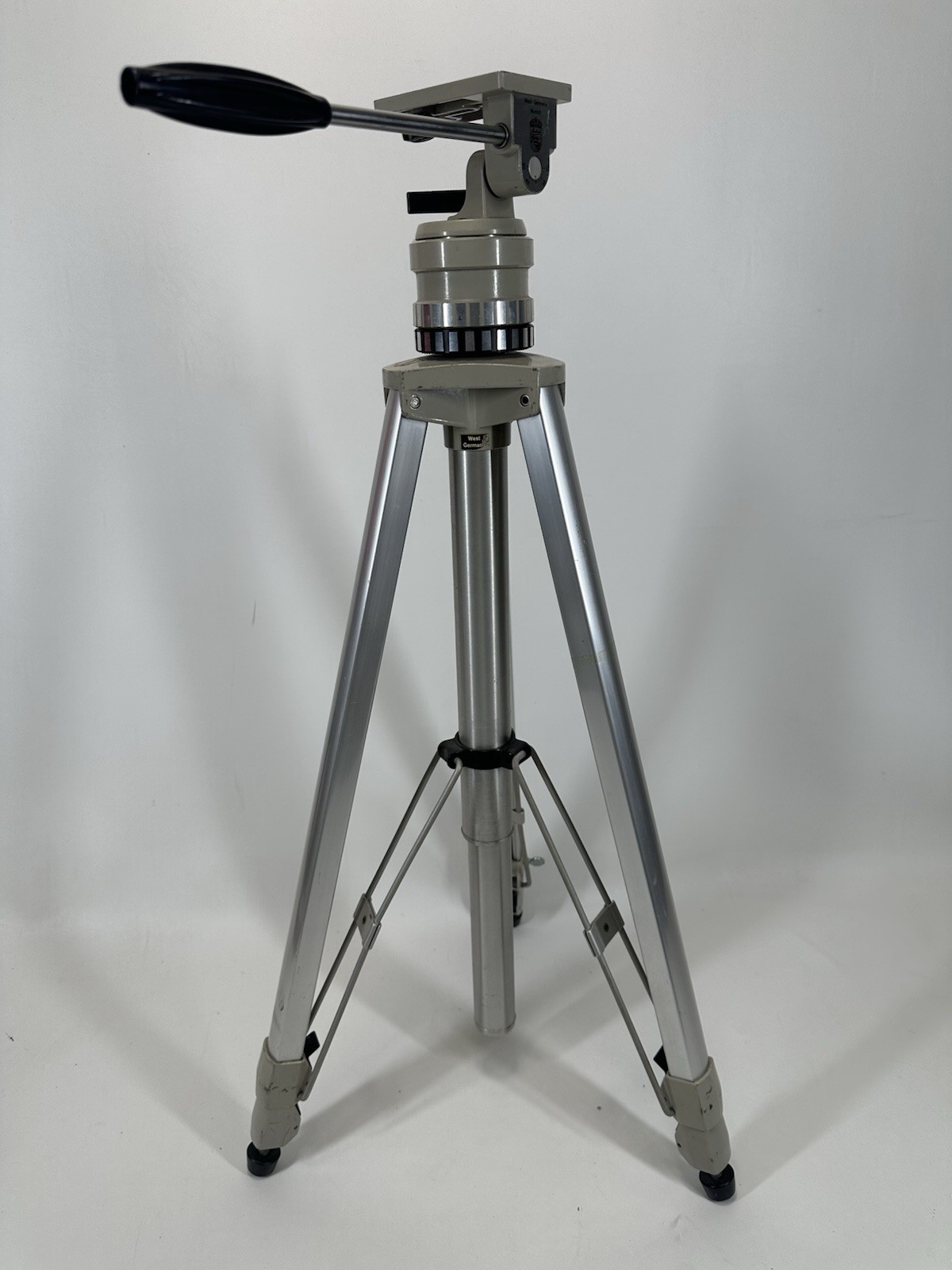 Linhof Tripod West Germany Pan Tilt Head Vintage
