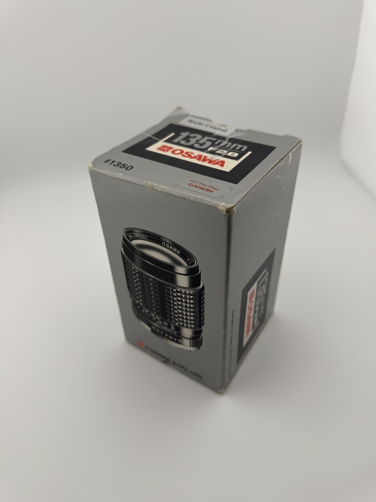Osawa Camera Lens MC 1:28 f=135mm 52
