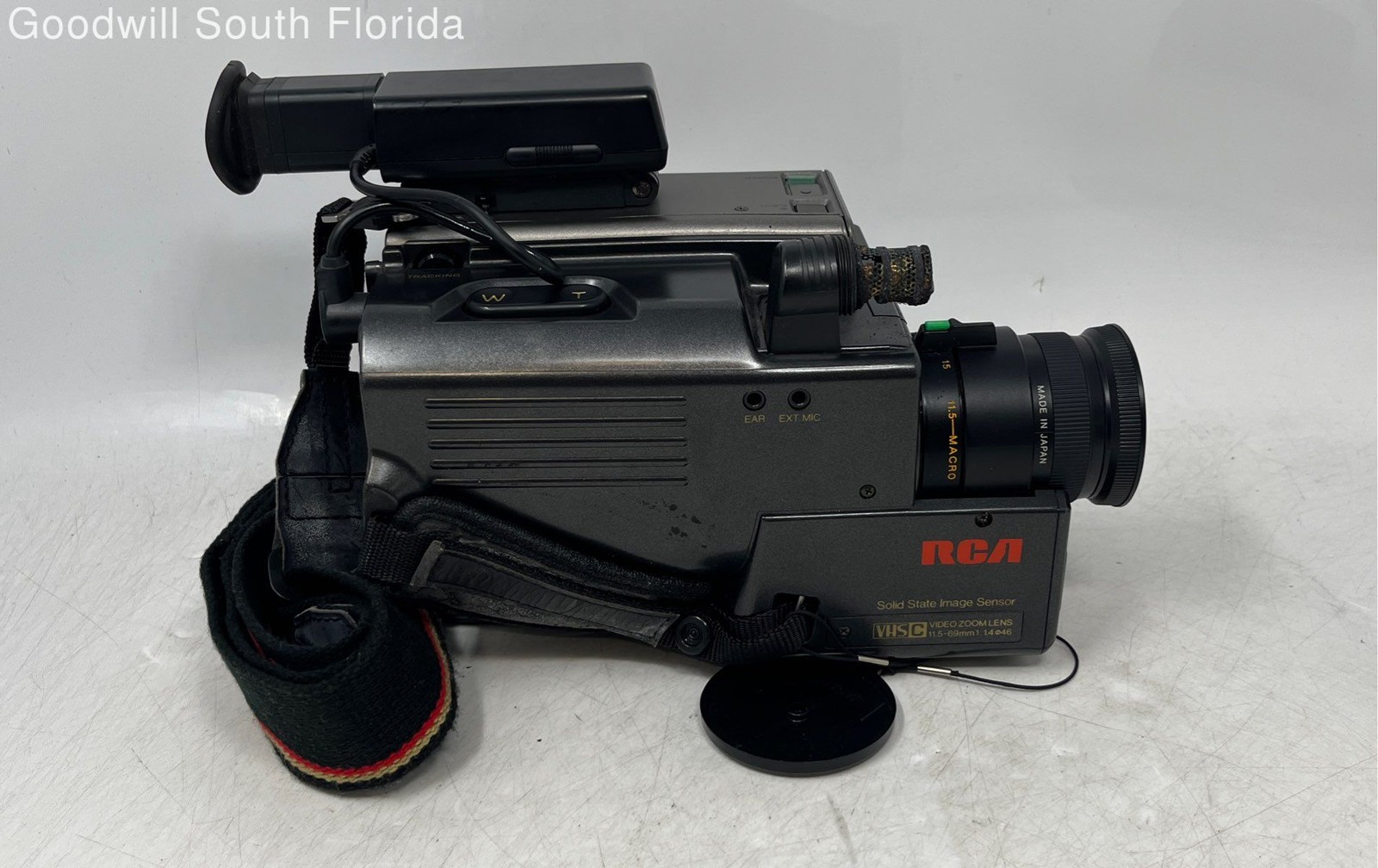 RCA VHS-C Solid State Image Sensor Video Zoom Lens Camcorder