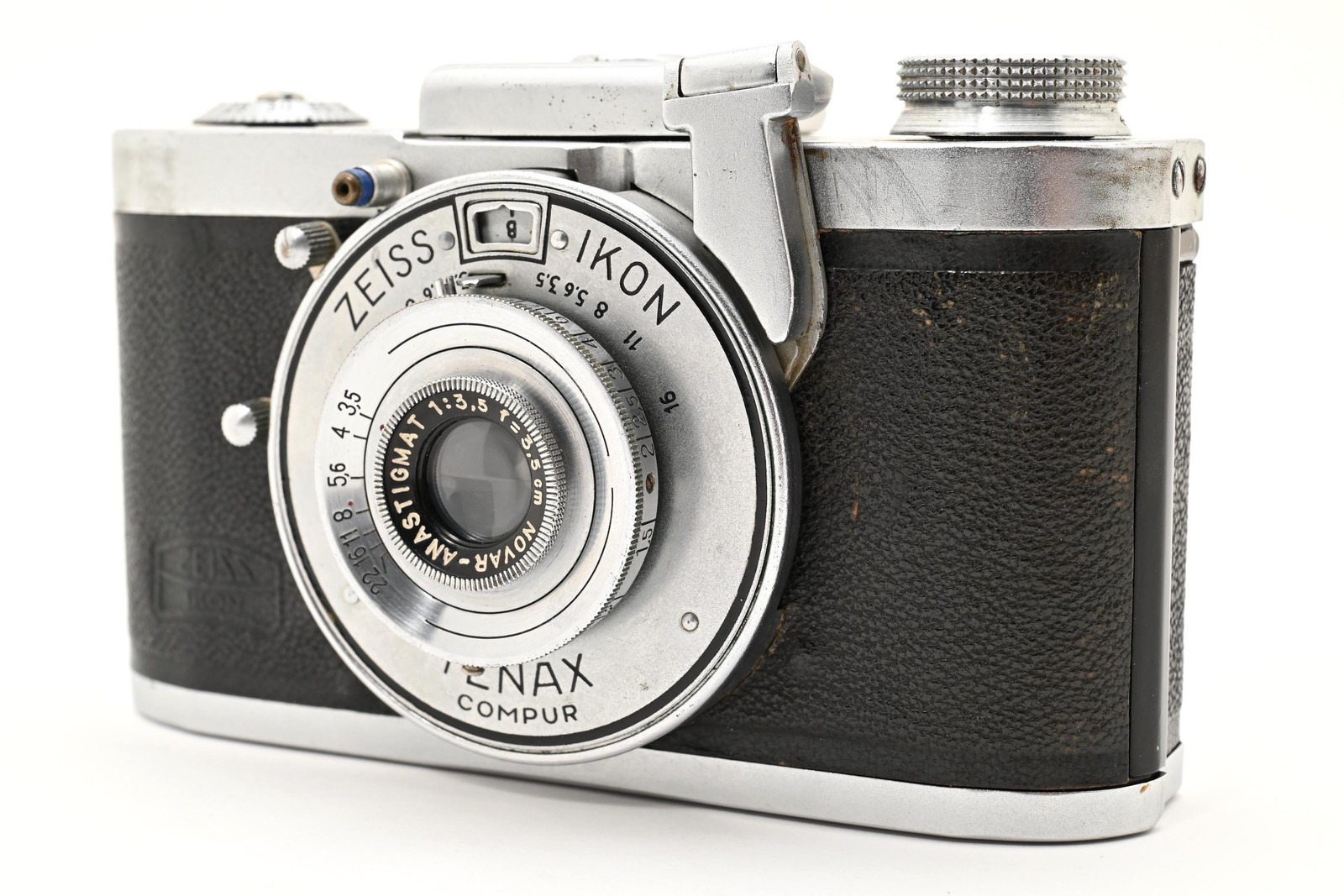 RARE! [N MINT Case] Zeiss Ikon Tenax 24×24 Lens Novar Anastigmat F3.5 35mm JAPAN