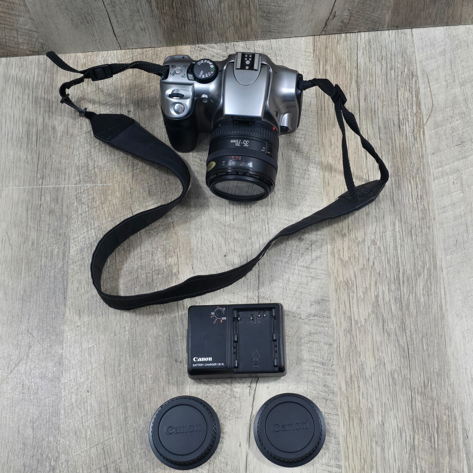 Canon EOS Rebel DS6041 DSLR Camera EFS 35-70mm Lens Plus Battery Charger