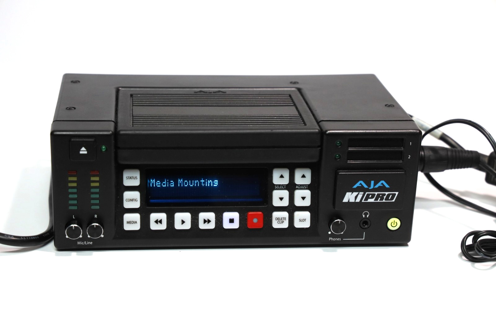 AJA Ki Pro File-Based HD/SD Video Recorder and Player w/PS & KI-STOR 250GB HD