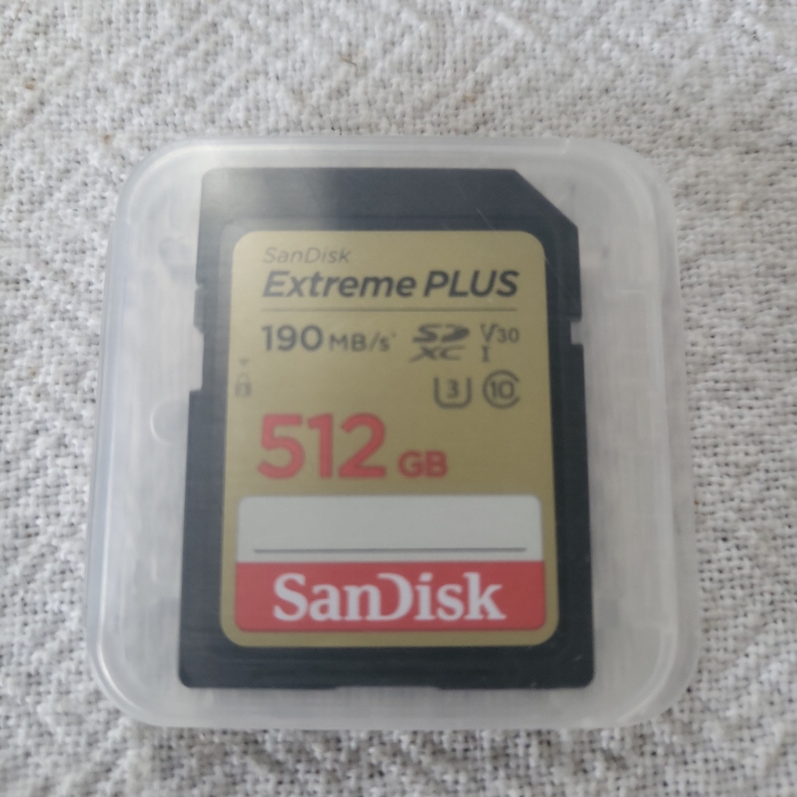 SanDisk Extreme PRO 512GB Class 3 – SDXC Memory Card – (SDSDXXY-512G-GN4IN)