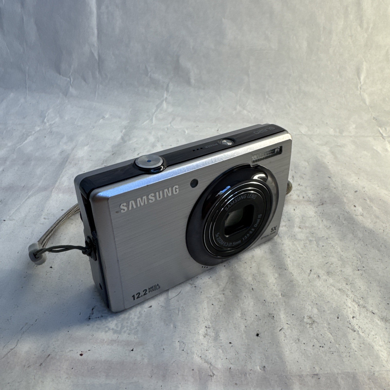 Samsung SL620 12.2MP Flash Optical Zoom Compact Digital Camera Charger Works