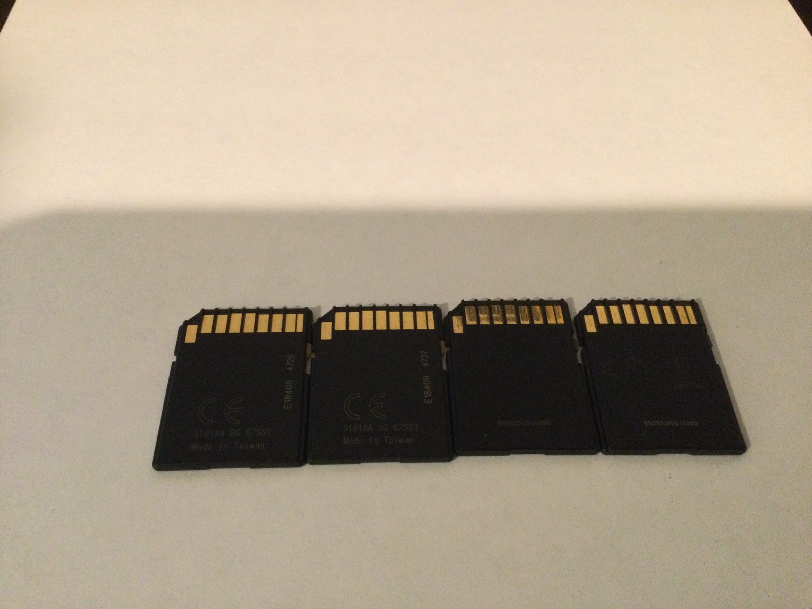 SanDisk 64GB SDXC Memory Cards Qty 2, Transcend 16GB SDHC Memory Cards Qty 2