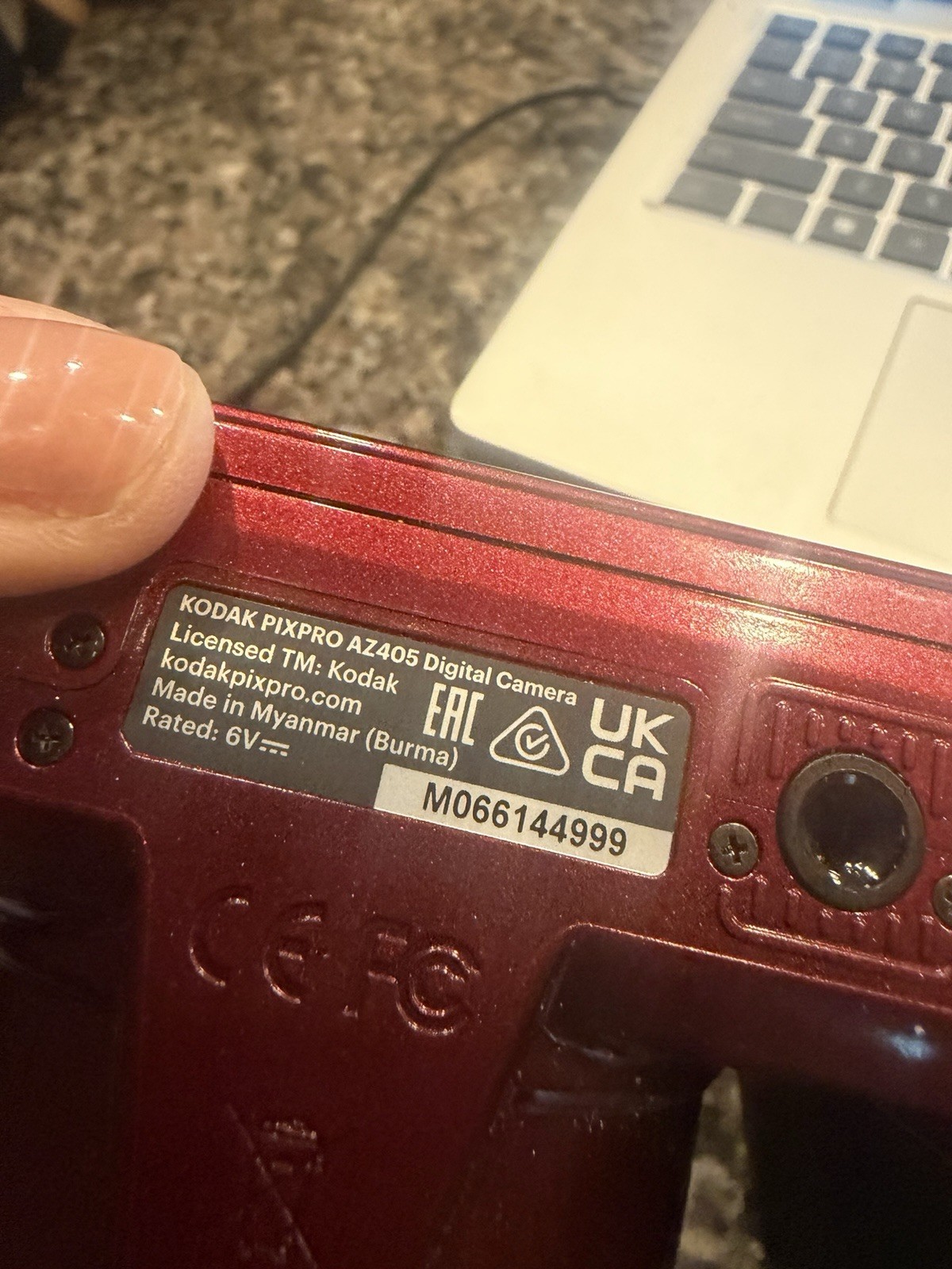 Kodak PIXPRO AZ405 Red Digital Camera 20-MP 40X Zoom