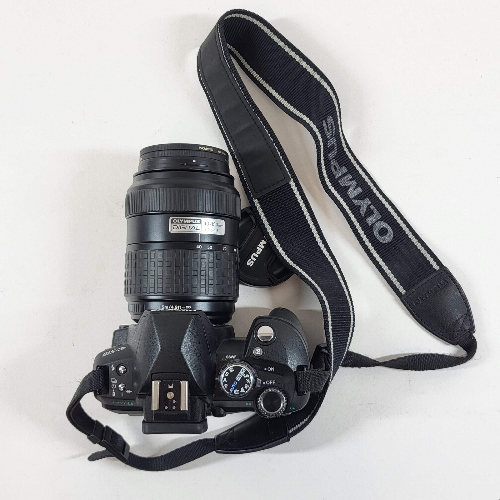 Olympus E-510 10.0MP Micro Four Thirds 4/3 Mount Digital Camera Bundle READ
