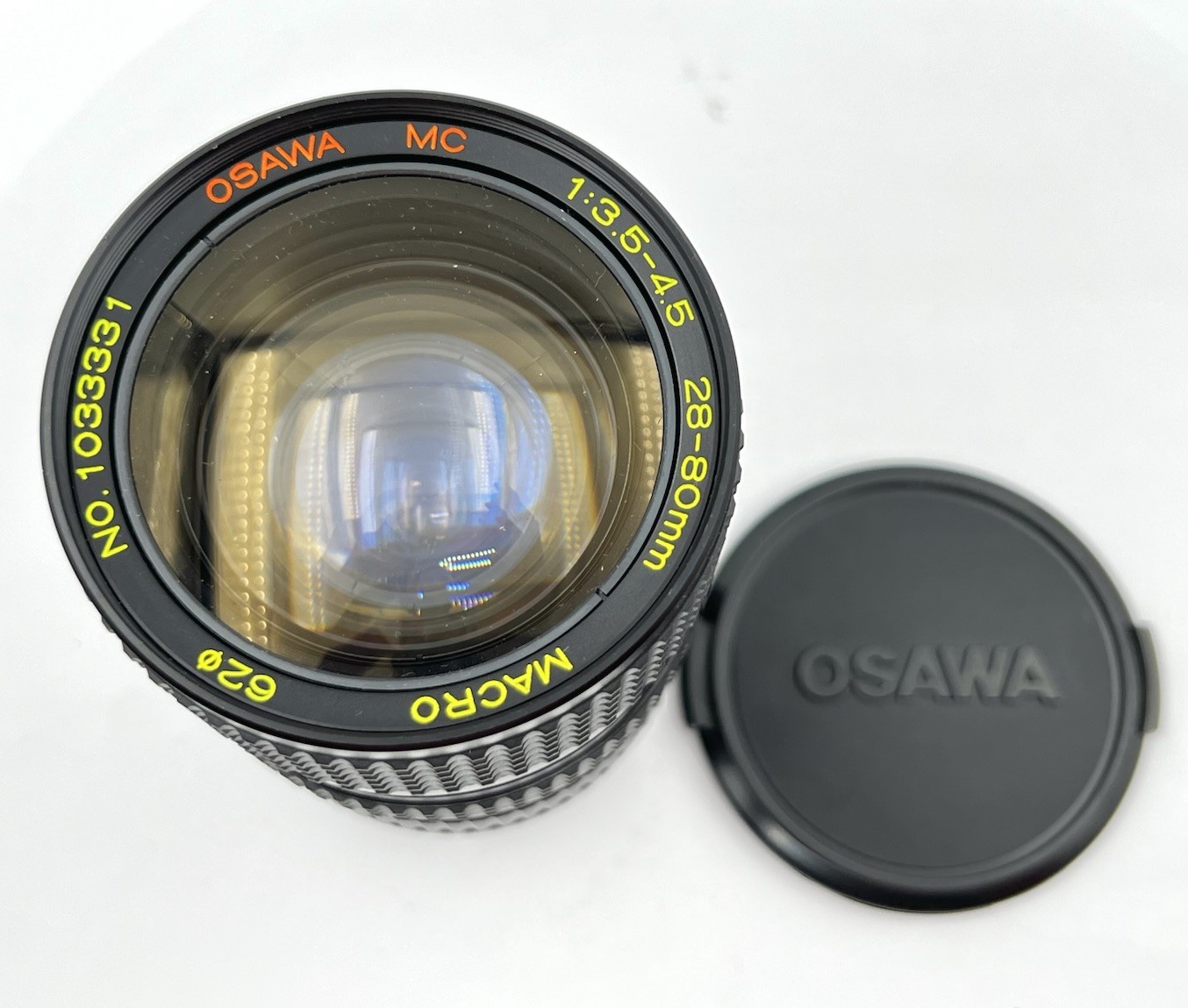 Osawa MC 28-80mm f/3.5-4.5 62Ø Macro Camera Lens (Konica AR)