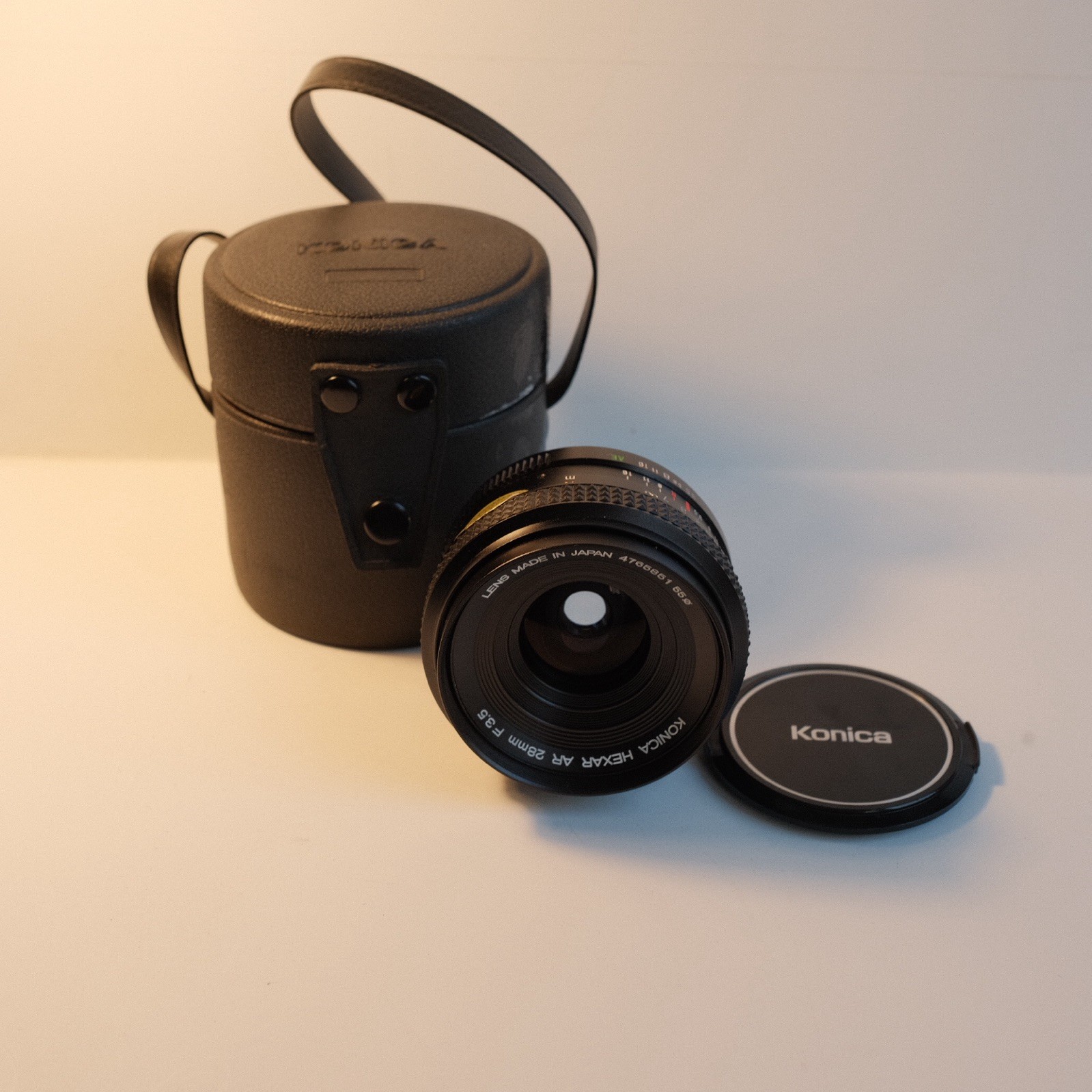 Konica Hexar AR 28mm f/3.5 Vintage Lens