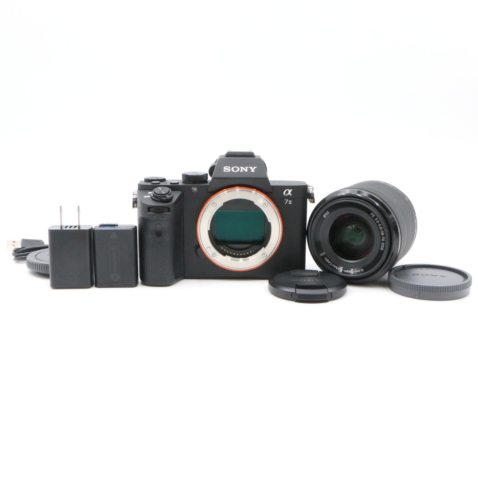 Sony Alpha A7 II ILCE-7M2 w/28-70mm Shutter Count 669 [Top Mint]
