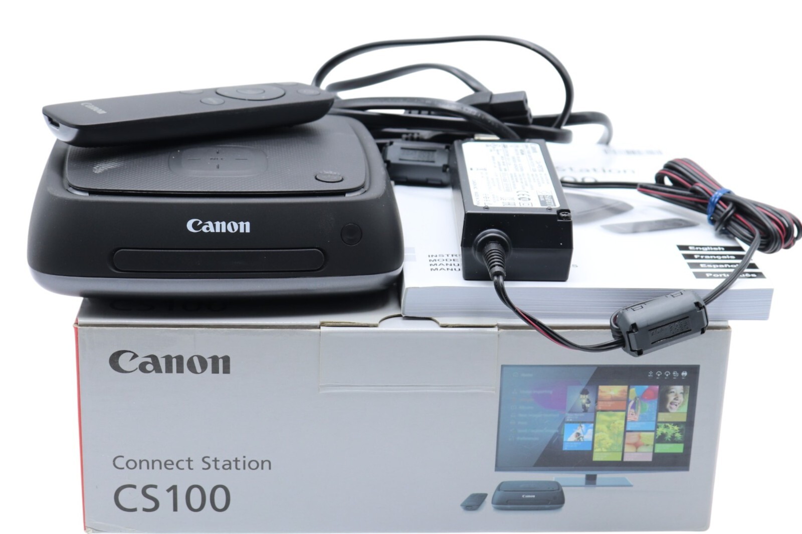 Canon CS100 1TB Connect Station | Wireless Backup Storage Hub for DSLR