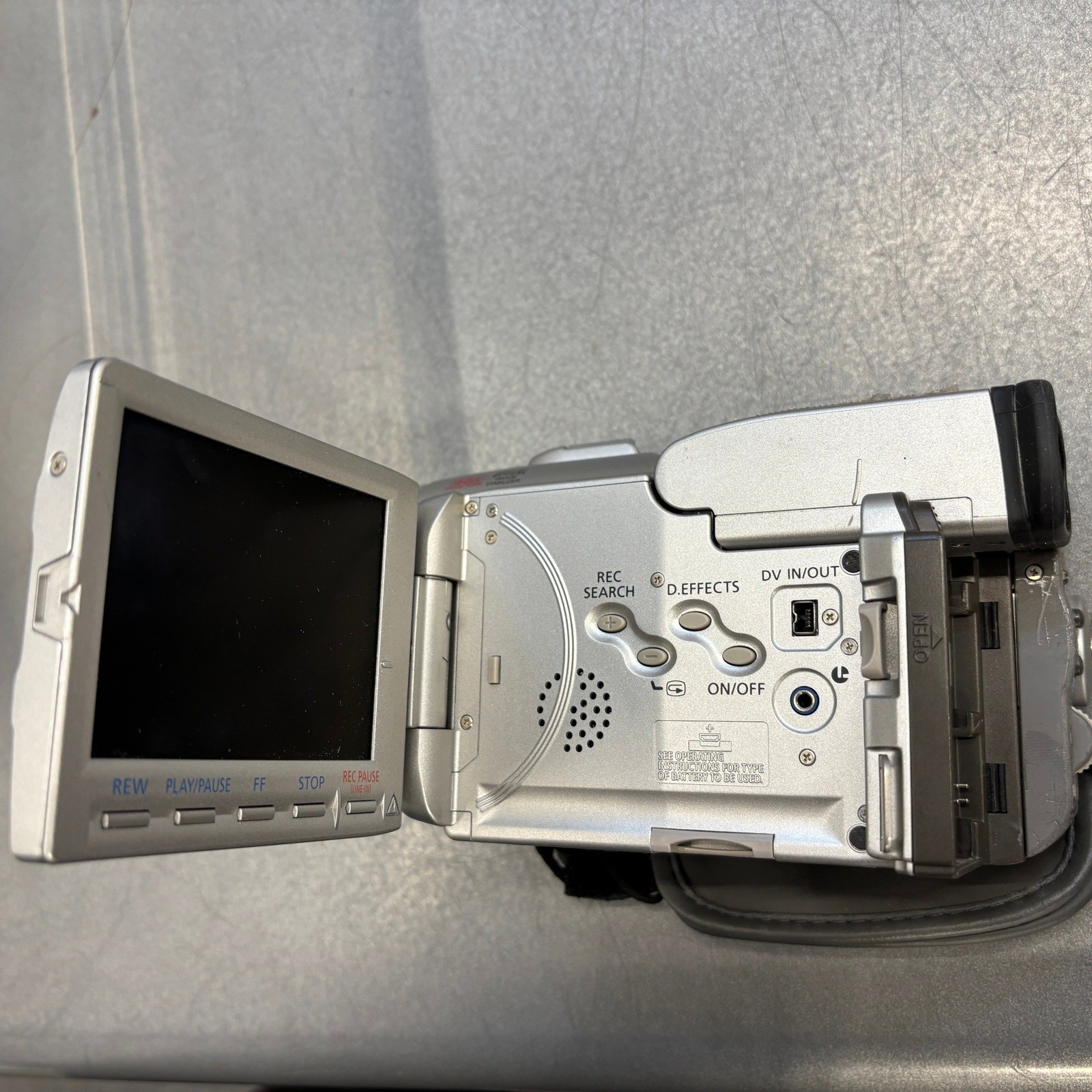 Canon Optura Pi MiniDV Digital Video Camcorder NTSC Silver PARTS ONLY