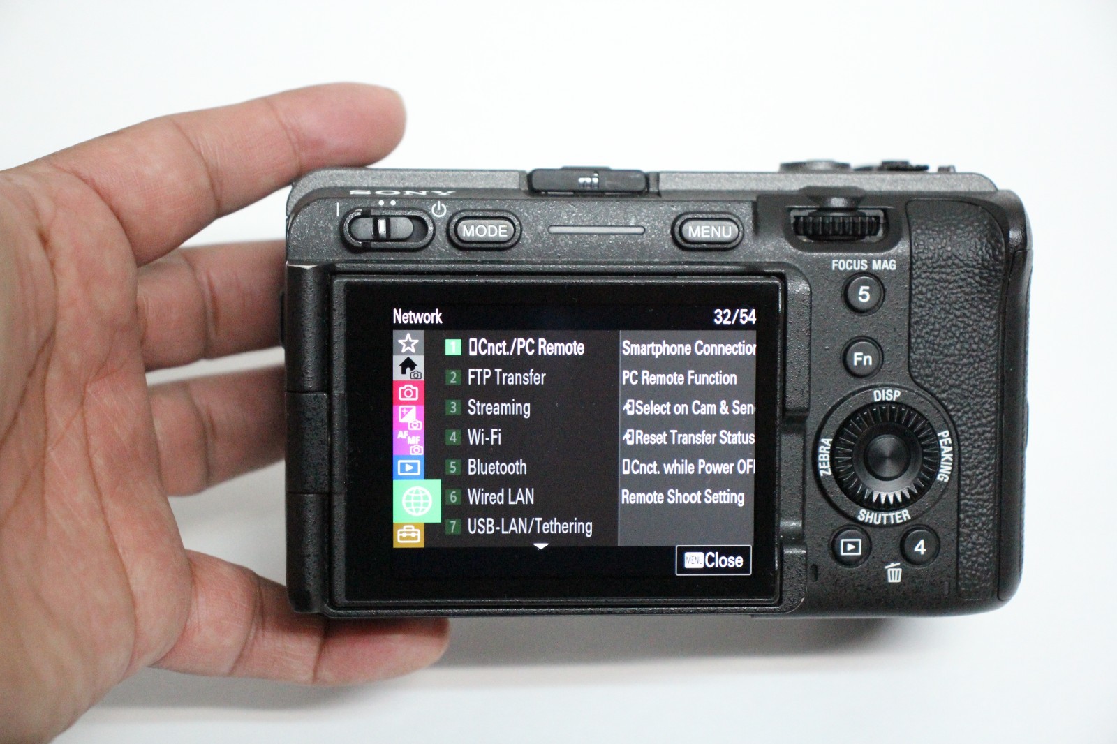 Sony camera FX30 Digital Cinema with Sony Tough 160GB CFexpress Type A card