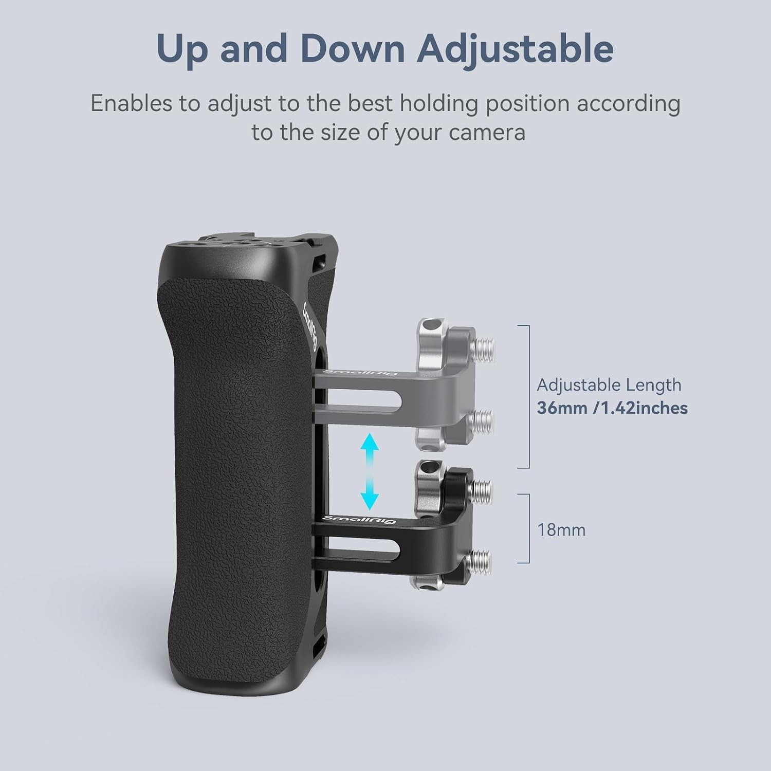 Camera Cage Accessory: Ergonomic Side Handle