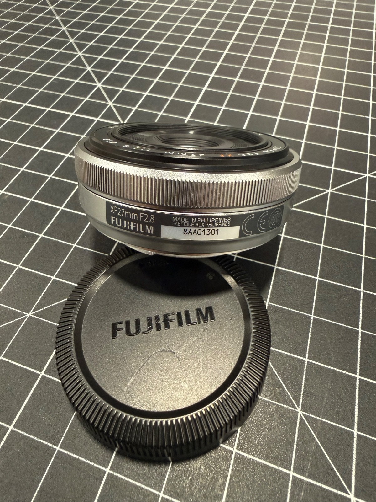 Fujifilm Fujinon XF 27mm f/2.8 Silver Ver.1 Excellent Original Owner w/ Box