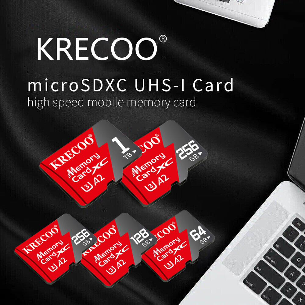 128GB 256GB 1TB Micro SD Card Memory Card TF Card with Free Adapter High Speed