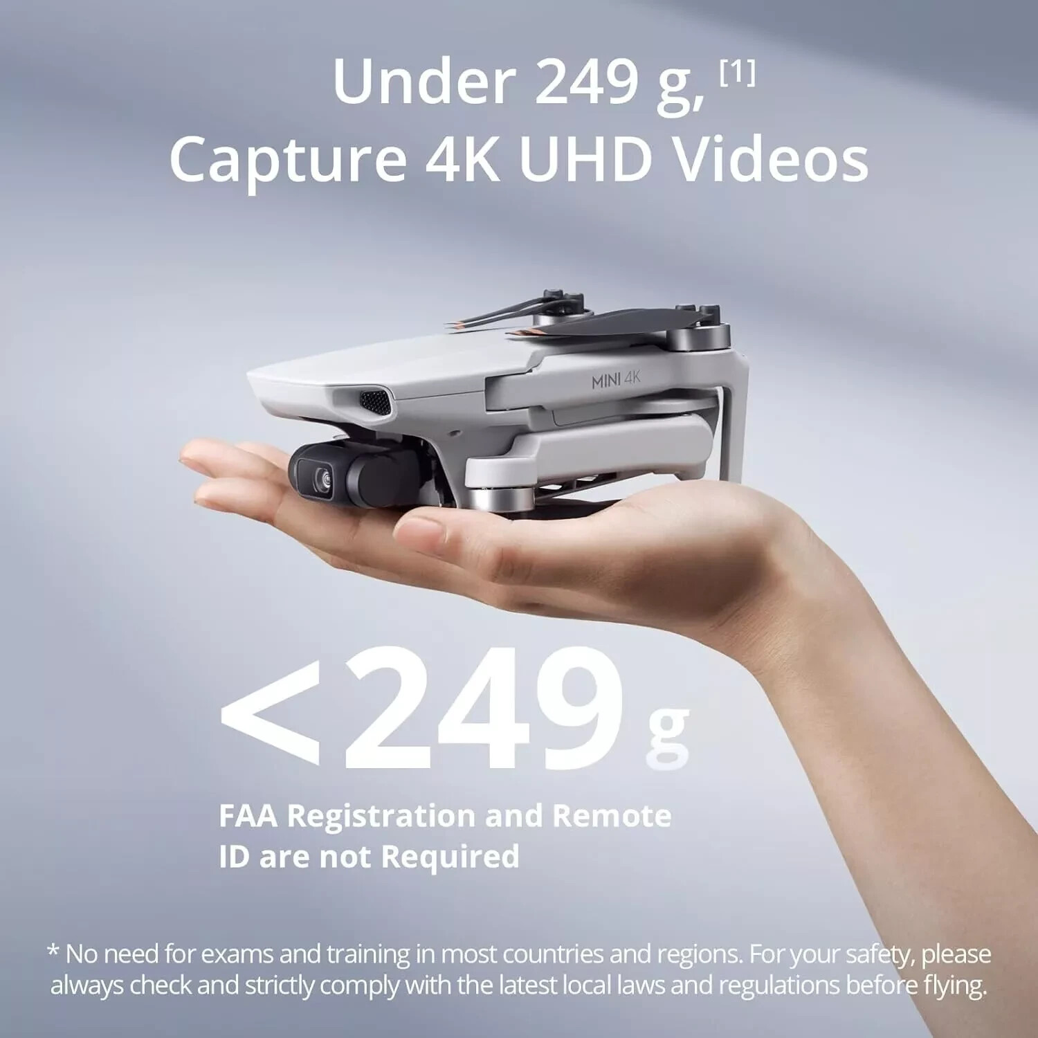 DJI Mini 4K Drone 3 Battery Ready To Fly Vlogger Combo – Certified Refurbished