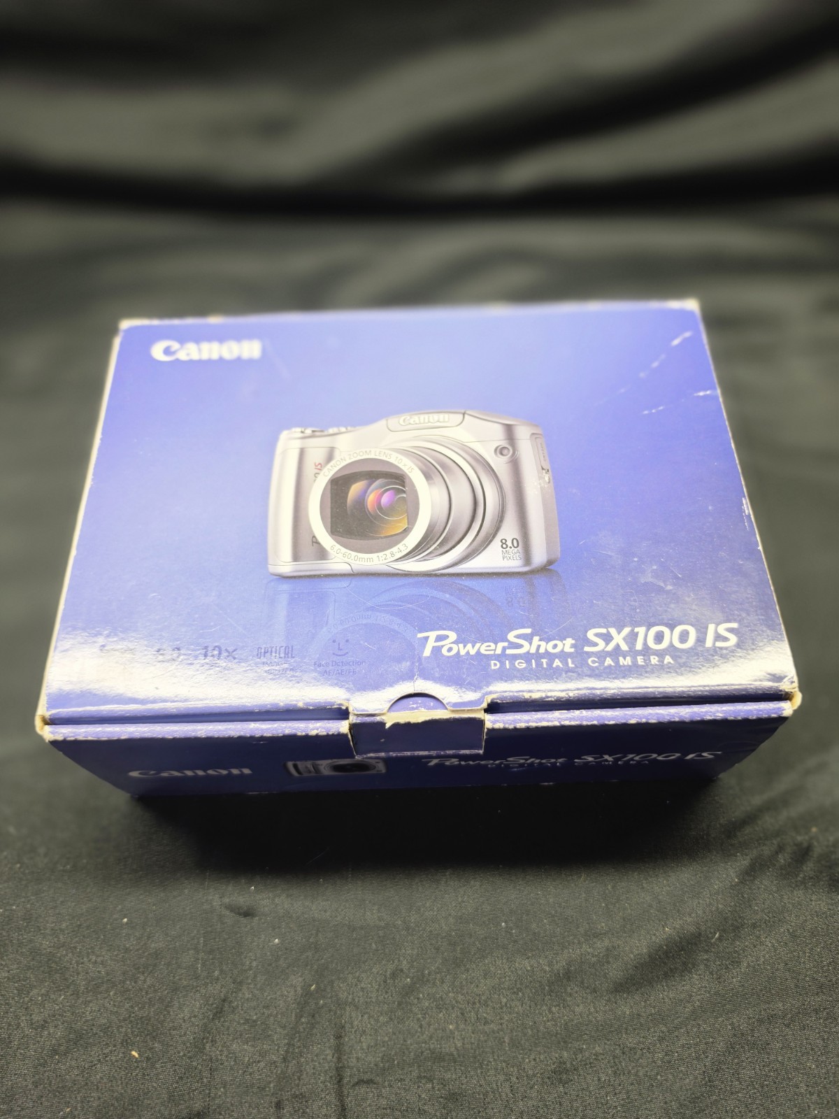 Canon PowerShot SX100 IS 8.0MP Digital Camera – Black