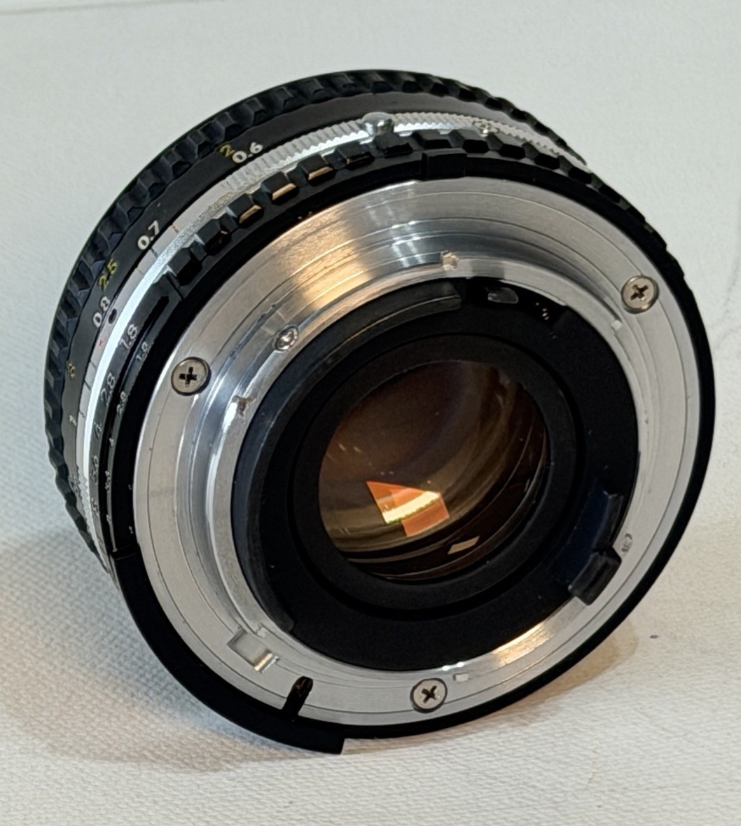 Nikon Series E 50mm 1:1.8 Compact Pancake Camera Lens Made in Japan