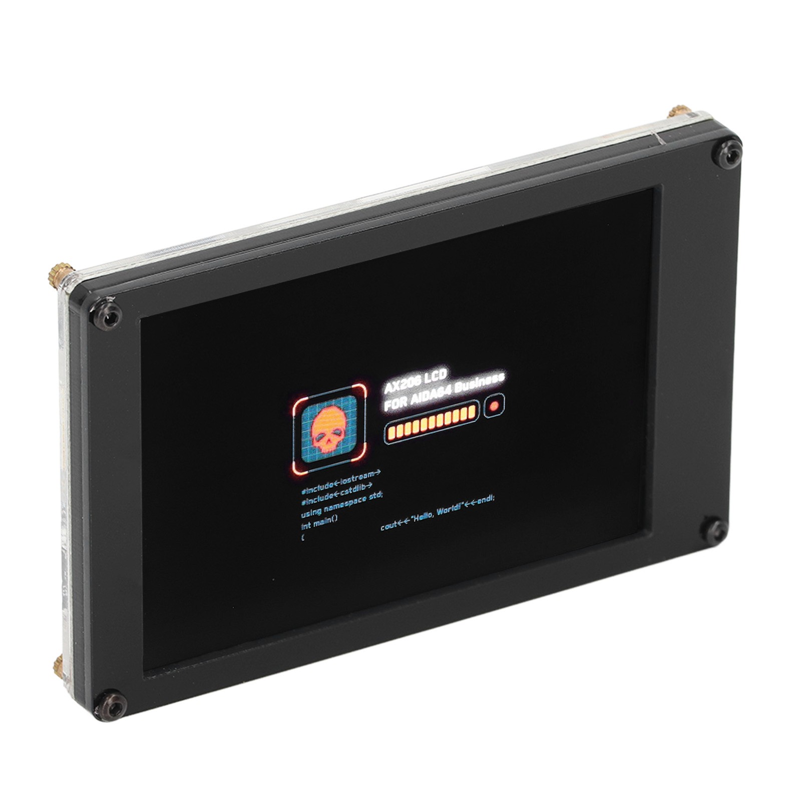 3.5in IPS Monitor Subscreen LCD Display Screen With USB Power Cable Support New