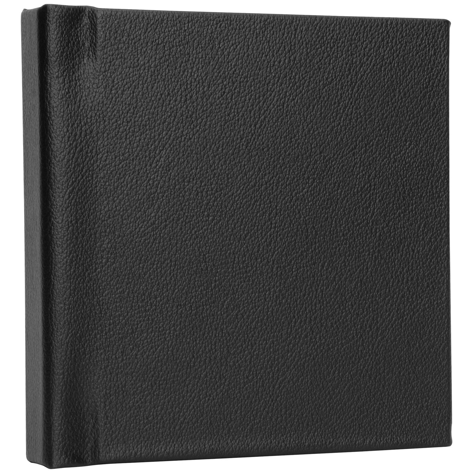 Neil Enterprises Inc. Leather Self-Stick 5 x 5 Black Photo Album – Holds 10