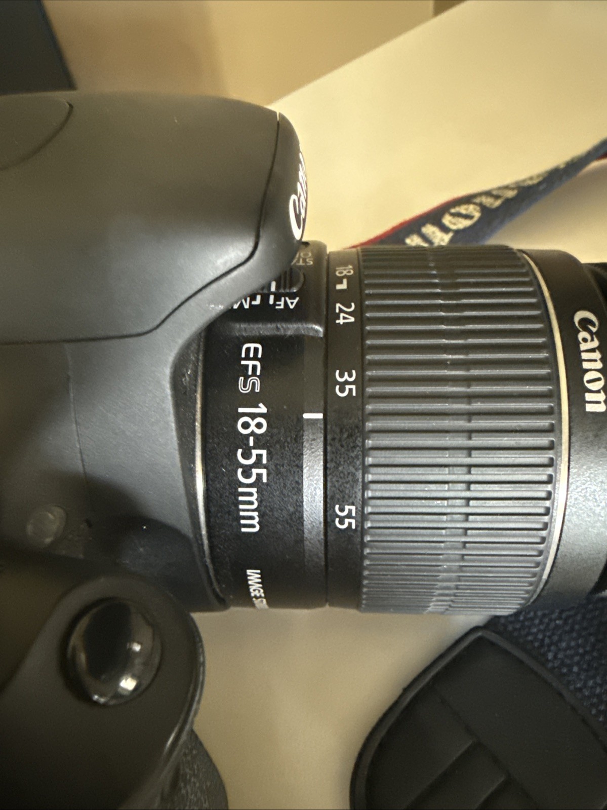 Canon EOS Rebel T3I, 18-55mm Lens, 3 Batteries