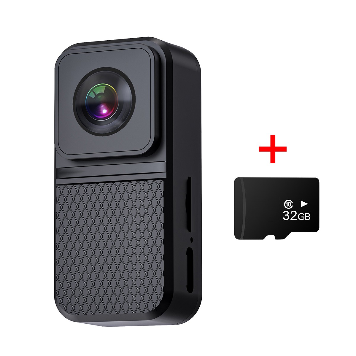 Body Worn Recorder Type-C Charging OTG Supported Loop Recording Sports Camera
