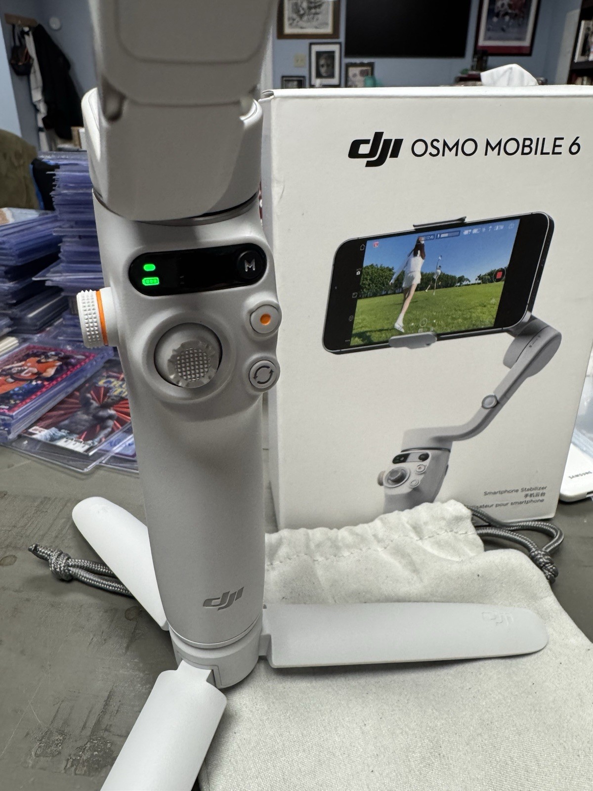 DJI OSMO MOBILE 6 GIMBAL Bluetooth iPhone | Galaxy | Others Box, Papers,etc.