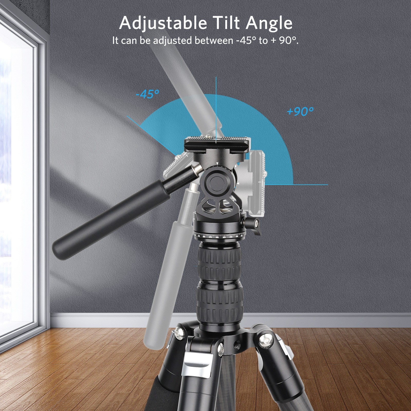 Mini Ball Head Cold Shoe Hot Shoe Mount Adapter Dual Ballhead Magic Arm